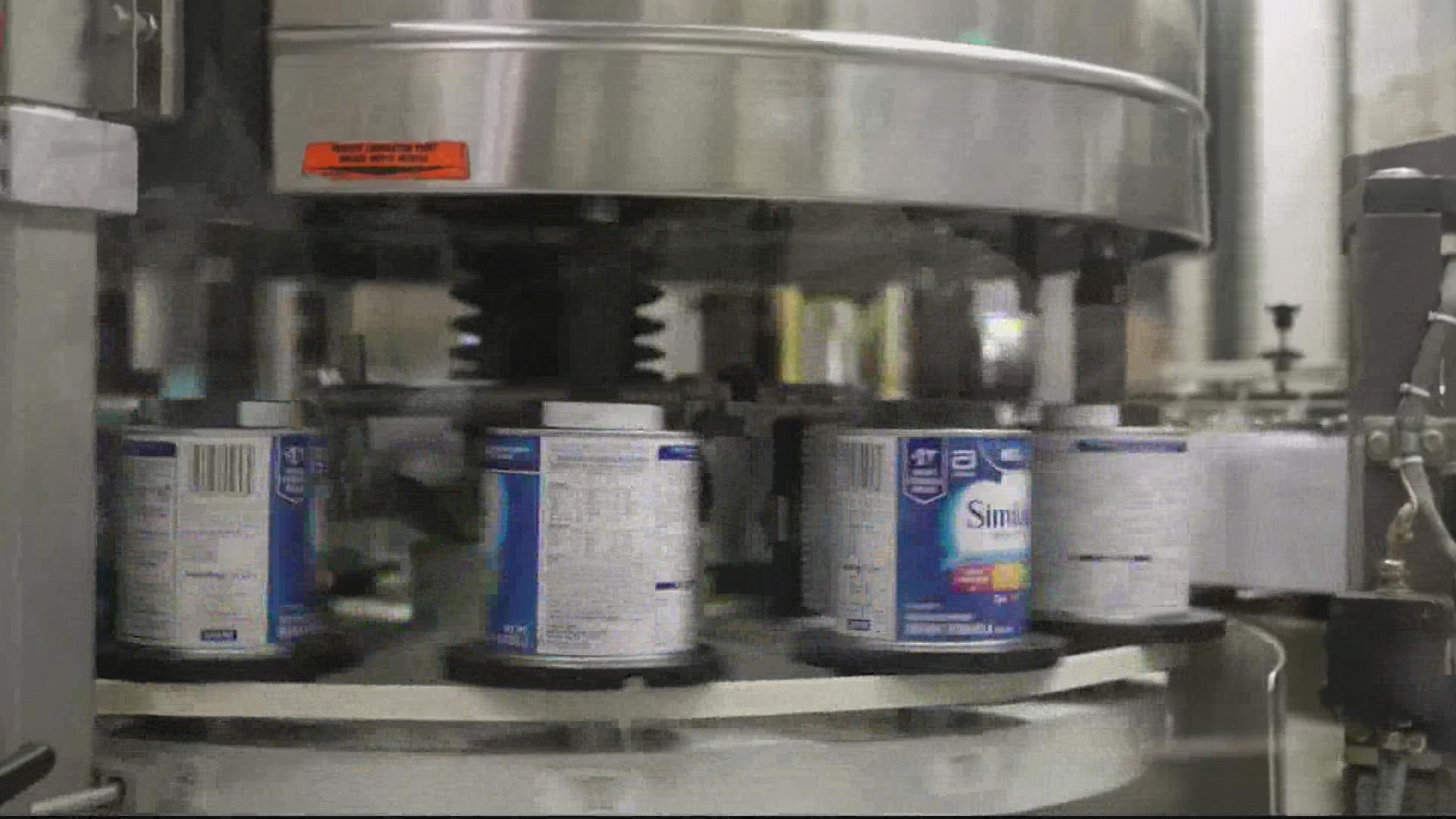 The Justice Department is investigating the Abbott Laboratories infant formula plant in Michigan that was shut down for months last year due to contamination.
