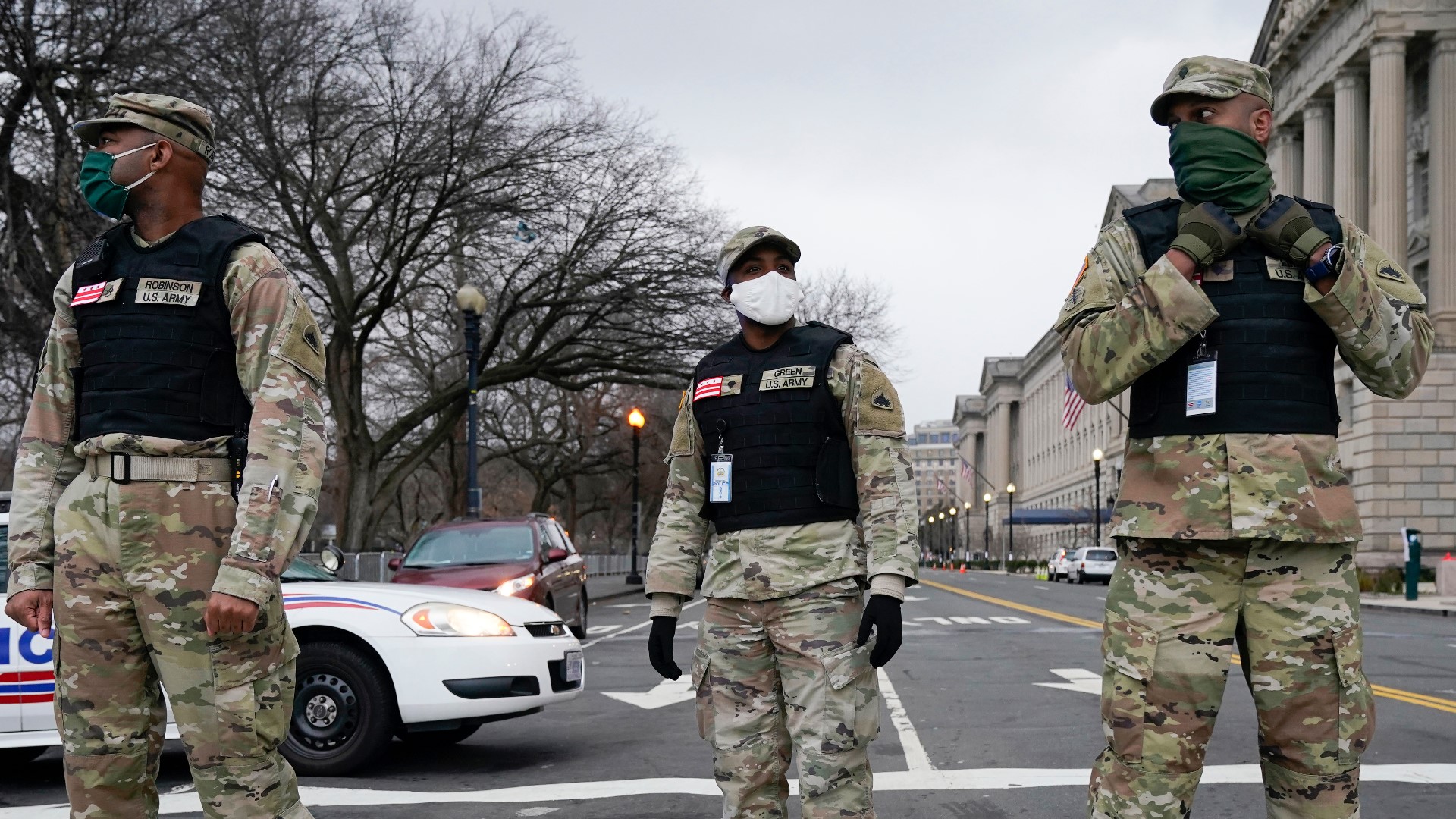 More than 5,000 troops from six states will join the 1,100 D.C. National Guard members currently working in Washington, according to Army Secretary Ryan McCarthy.