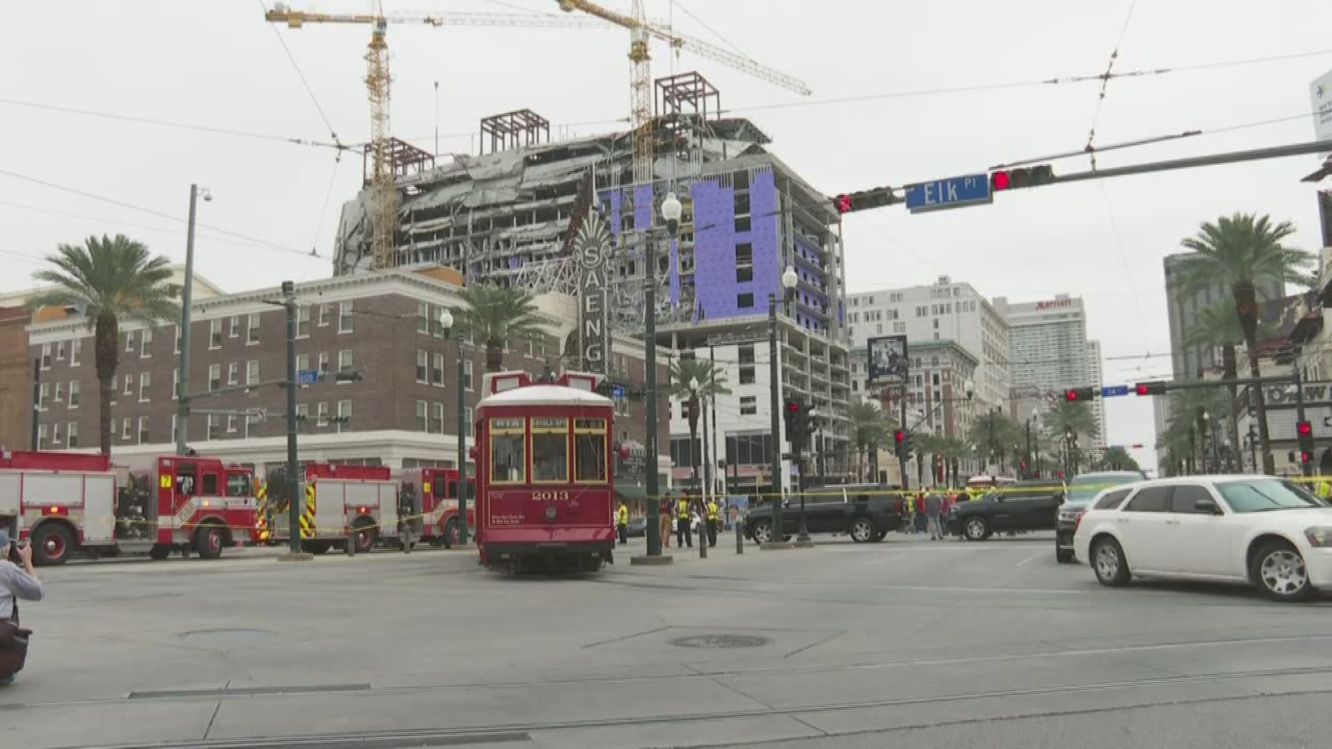 New cranes are expected to be brought in to assist in the search and rescue operation to find at least one person trapped in the rubble.