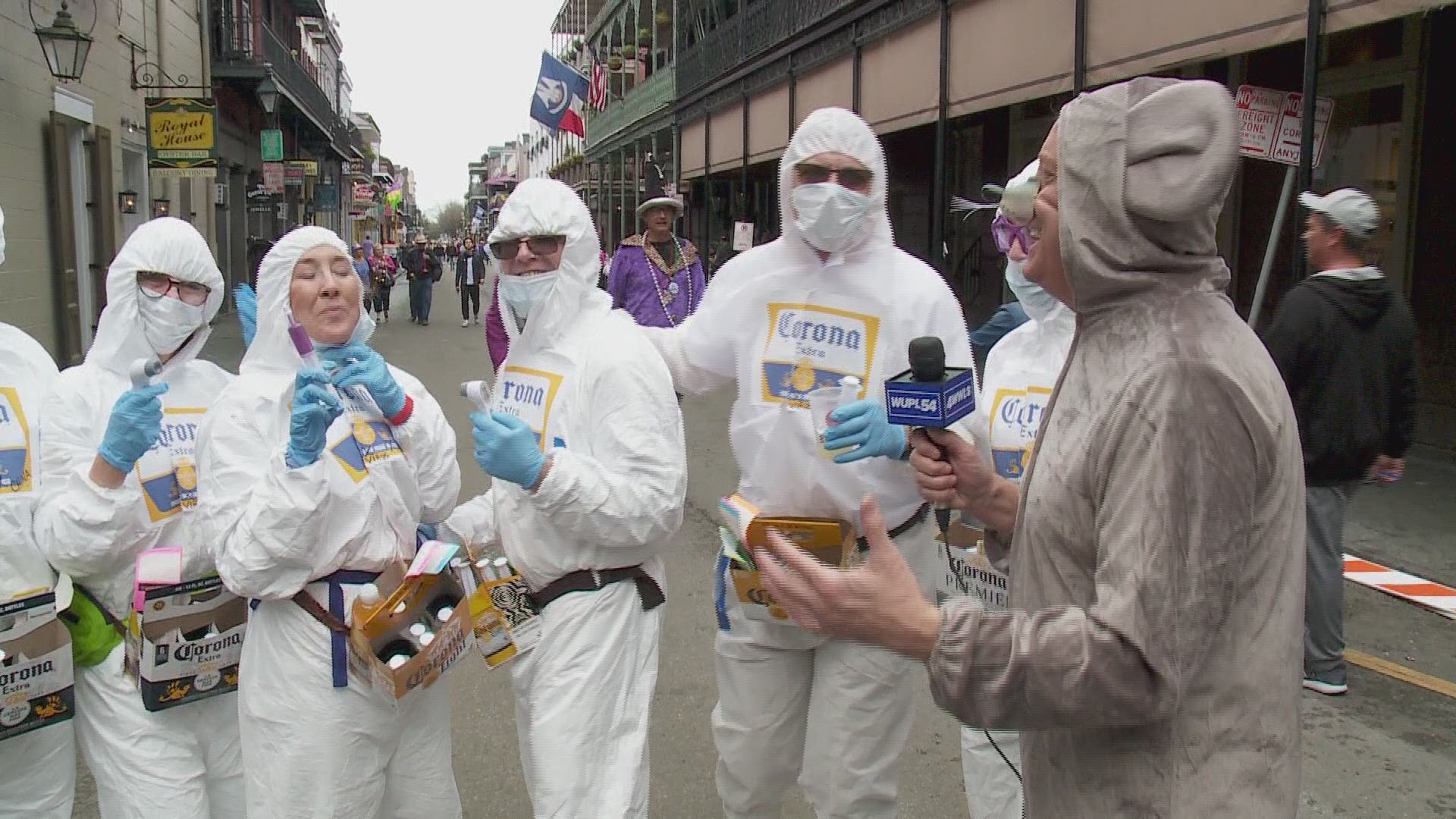 The Bourbon Street Rats investigate some of the most biting satirical costumes in the French Quarter.