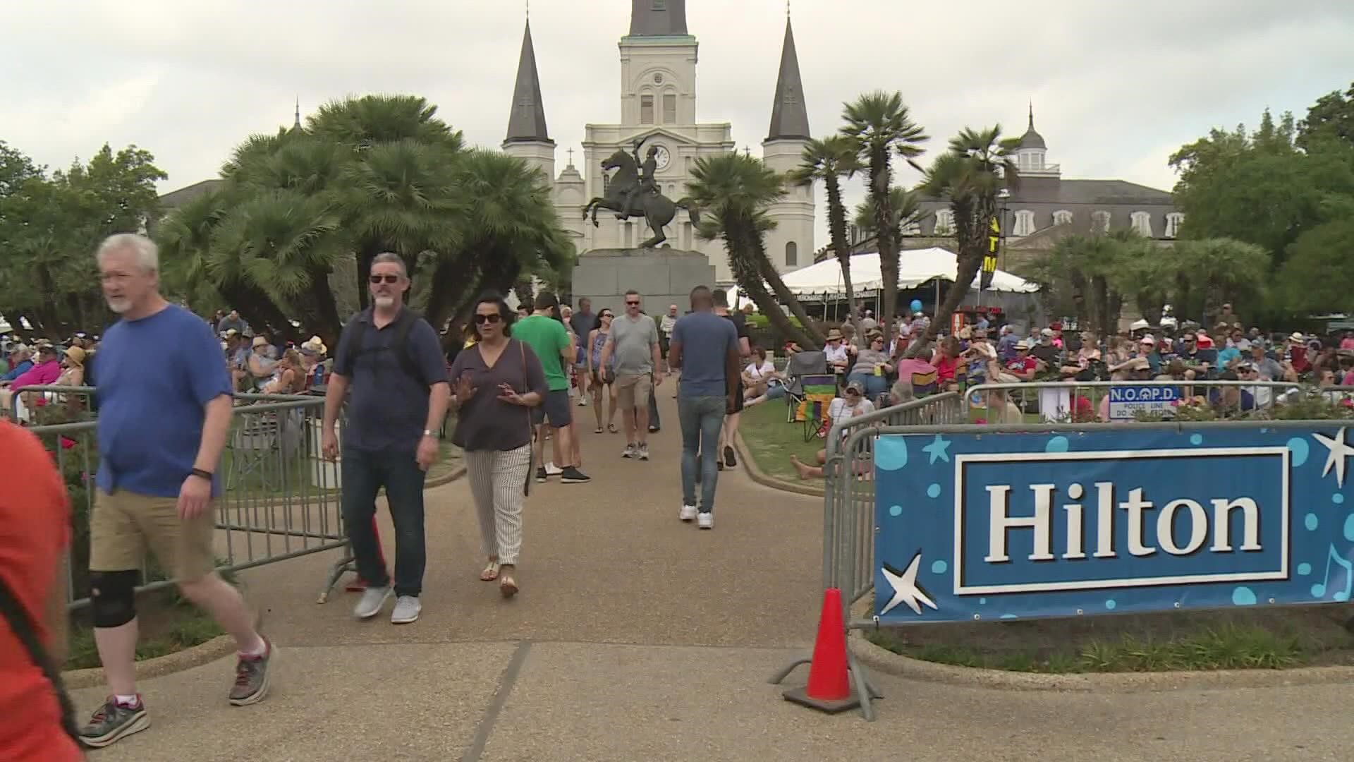 NOLA artist and businesses are anticipating the return of the French Quarter Fest to the city this weekend. Officials are also ready for safety.
