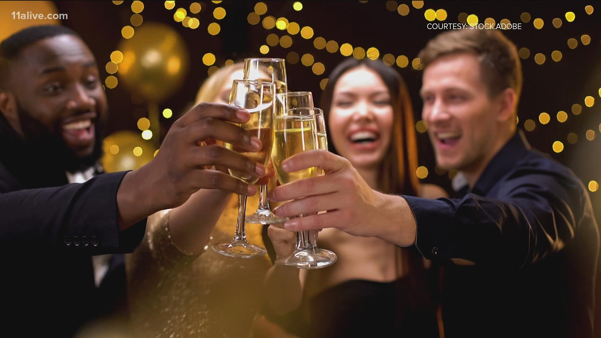 People could disrupt their sleep during the holidays with their alcohol intake.